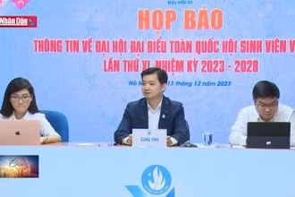 695 đại biểu sẽ tham dự Đại hội đại biểu toàn quốc Hội Sinh viên Việt Nam lần thứ XI