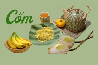 Cốm, thức quà thanh nhã cho thu Hà Nội