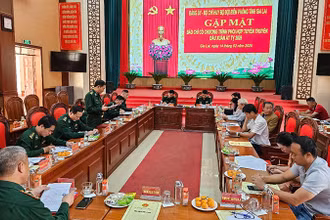 Quang cảnh buổi gặp mặt.