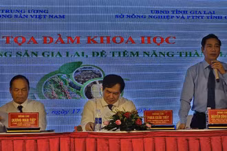 Các đại biểu chủ trì Tọa đàm.