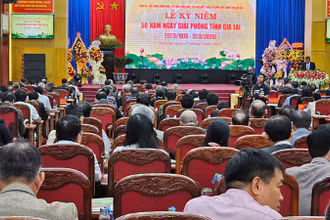 Quang cảnh lễ kỷ niệm.