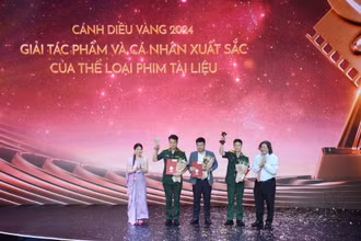 Phim tài liệu "Linh ảnh" của Điện ảnh Quân đội nhân dân đoạt Cánh diều Vàng 2024.