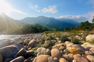 Vẻ đẹp bình yên của Cha Lo.