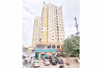 Một chung cư tại phường Kim Liên, quận Đống Đa.
