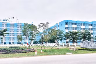 Khu ký túc xá dự án Nhà máy Luxshare-ICT Nghệ An tại Khu công nghiệp VSIP, quy mô 2.055 phòng.