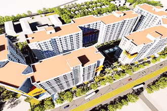 Phối cảnh dự án nhà ở xã hội tại ô đất CT3, CT4 khu đô thị Kim Chung, huyện Đông Anh.