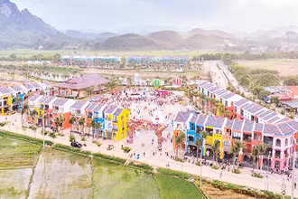 Dự án Flamingo Tân Trào mang đến diện mạo mới, thu hút khách du lịch đến với xã Tân Trào, huyện Sơn Dương, tỉnh Tuyên Quang.