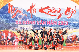 Ngày hội kiêng gió ở xã Đồng Văn, huyện Bình Liêu, tỉnh Quảng Ninh.