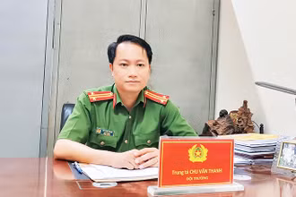 Trung tá Chu Văn Thanh.