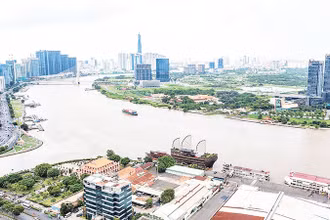 Lợi thế về địa thế, điều kiện hạ tầng giúp Thành phố Hồ Chí Minh có thể phát triển ngành công nghiệp du thuyền. (Ảnh THÀNH ĐẠT)