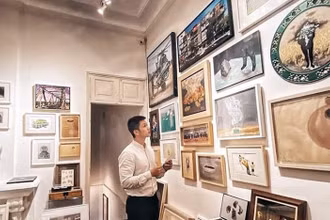 Không gian nghệ thuật Manzi thường xuyên tổ chức các cuộc tọa đàm nghệ thuật. 