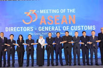 Hội nghị Tổng cục trưởng Hải quan ASEAN lần thứ 33 do Hải quan Việt Nam tổ chức.