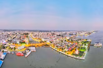 Một góc thành phố Rạch Giá.