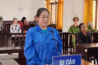 Bị cáo Trần Thị Huyền.