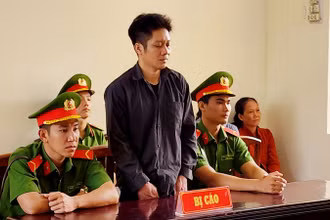 Bị cáo Lý Hồng Công tại phiên tòa.