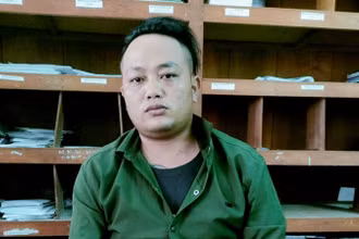 Đối tượng Đinh Văn Lành. (Ảnh: Cổng TTĐT Công an Kiên Giang)