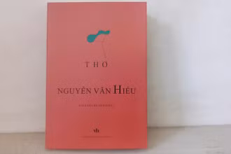 Bìa tập Thơ Nguyễn Văn Hiếu.