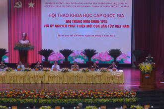 Quang cảnh buổi Hội thảo. (Ảnh M.H)