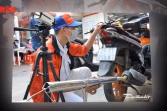 [Video] Hà Nội cho phép kiểm định khí thải xe máy tại các trung tâm đăng kiểm