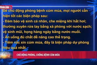 Chủ động phòng, chống bệnh cúm mùa