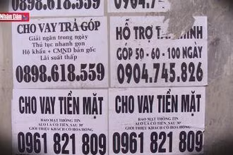 Nhiều biến tướng tinh vi của tín dụng đen