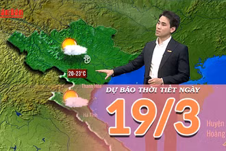 [Video] Dự báo thời tiết ngày 19/3/2025