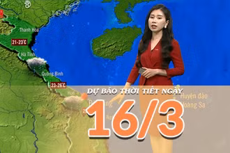 [Video] Dự báo thời tiết ngày 16/3/2025