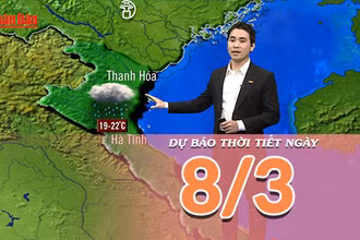[Video] Dự báo thời tiết 8/3/2025