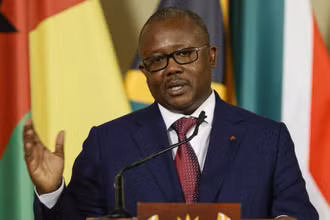 Tổng thống Cộng hòa Guinea-Bissau Umaro Sissoco Embalo. (Ảnh: AFP/VOV)