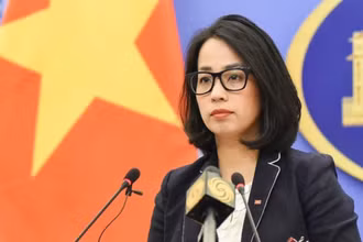 Người phát ngôn Bộ Ngoại giao Việt Nam Phạm Thu Hằng.