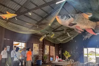 “Bảo tàng cá” Bảy Bon (Cần Thơ).
