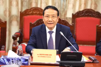 Phó Giáo sư, Tiến sĩ Nguyễn Hồng Sơn, Phó Trưởng ban Kinh tế Trung ương.