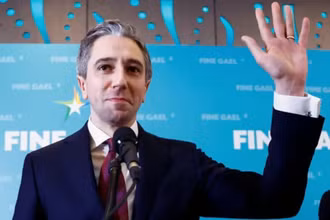 Tân Thủ tướng Ireland Simon Harris. (Ảnh: REUTERS)