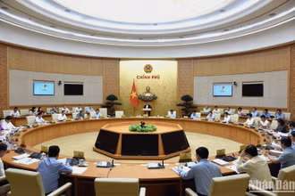 Quang cảnh phiên họp.