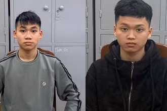 Hai đối tượng bị Công an bắt giữ.