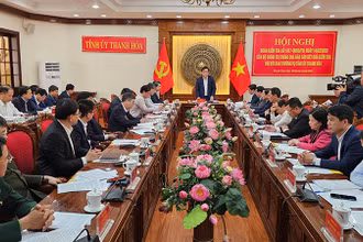 Quang cảnh buổi làm việc.