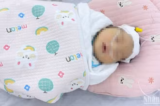 Cháu H. T. L sức khỏe tạm ổn