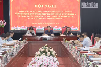 Hội nghị tổng kết 15 năm thực hiện Chỉ thị số 24-CT/TW ngày 4/7/2008 của Ban Bí thư Trung ương Đảng khóa X.