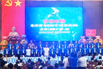 Ra mắt Ủy ban Hội Liên hiệp Thanh niên Việt nam tỉnh Hậu Giang khóa 5, nhiệm kỳ 2024-2029.