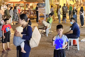 Tỷ lệ tử vong của phụ nữ Lào khi sinh con giảm 78,7% trong 20 năm qua. (Ảnh: Trịnh Dũng)