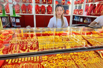 Vàng là mặt hàng xuất khẩu chính của Lào trong 4 tháng đầu năm 2023. (Ảnh: Trịnh Dũng)