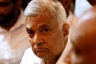 Thủ tướng Sri Lanka Ranil Wickremesinghe đã tuyên thệ nhậm chức quyền Tổng thống. (Ảnh: Reuters)