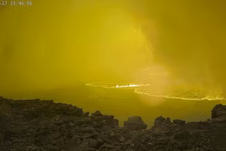 Núi lửa Mauna Loa trong lần phun trào mới đây nhất. (Ảnh: USGS)