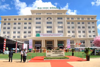 Trụ sở Phân hiệu Trường đại học Đông Á tại Đắk Lắk.