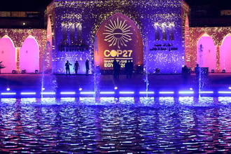 Vùng Xanh tại Sharm el-Sheikh, Ai Cập, ngày 10/11/2022. (Ảnh: Reuters)