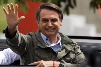 Tổng thống Jair Bolsonaro. (Ảnh: Reuters)