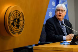 Phó Tổng Thư ký Liên hợp quốc phụ trách các vấn đề nhân đạo Martin Griffiths. (Ảnh: Reuters)