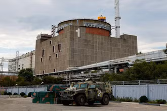 Nhà máy điện hạt nhân Zaporizhzhia. (Ảnh: Reuters)