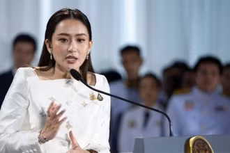 Thủ tướng Vương quốc Thái Lan Paetongtarn Shinawatra. (Ảnh: THX/TTXVN)