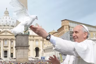 Hình ảnh Giáo hoàng Francis năm 2013. (Ảnh: Tân Hoa xã)
